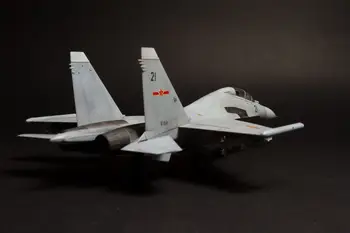 Surinkti karinio orlaivio modelis, modeliavimas 1/48 Su Su - 30 mk naikintuvas-bombonešis kovotojai modelio orlaivių