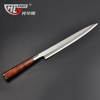 Suši Peilis Japonijos 300MM virimo peilis Suši Sashimi Peilis Virėjo Peilis Japonija facas artesanais su aukštos kokybės