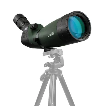 SVBONY SV22 20-60x80mm Spotting scope BAK4 MVS Vandeniui Porro Prizmių Tepimas Šaudymas iš lanko Medžioklės taikymo Sritis Azoto Metalinis korpusas F9322G