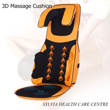Sveikatos priežiūros mašinos Patogus shiatsu Oro Paspauskite minkymo masažas pagalvėlė su šiluma kaklo ir nugaros minkymo massager pagalvėlė