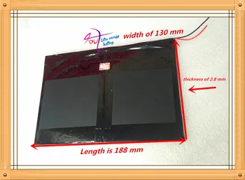 Tablet PC talk9x u65gt,baterijos 28*130*188 3.7 Prieš 10000 mah Li - ion baterija skirta 28130188 polimero baterijos Tablet akumuliatorius