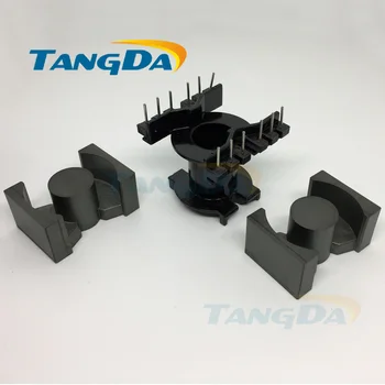 Tangda PQ3230 PQ32 30 core Ritė 6+6 pin magnetinio branduolių+skeletas PC40 minkštas feritinės šerdys Transformatoriai vertikalus A.