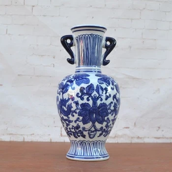 Tao Caicai užsienio prekybos klasikinio Kinų keramikos, porceliano vaza gėlių vaza amfora hotel apdaila
