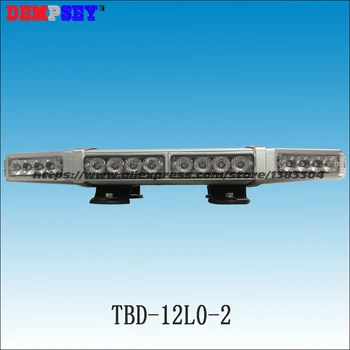 TBD-12L0-2 Aukštos kokybės Led mini lightbar/Didelės galios 40W LED Automobilių įspėjamoji lemputė baras /Sunkusis magnetinio bazinė LED šviesos/DC12V/24V
