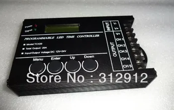 TC420;Programuojami laiko, led valdiklis;gali pritaikyti tvarkaraštį režimas PC su USB prievadas