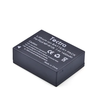 Tectra 3pcs NP-W126 Li-ion Fotoaparato Baterija + LED Ekranas, USB Dual Kroviklis skirtas Fujifilm X-M1 X-M2 E1 E2 A1 X-T1 XT1 HS33 HS30 HS50
