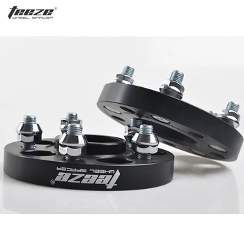TEEZE-(1PC) 6061-T6 Black Wheel Spacers 6x5.5'' Adapters 6x139.7 CB 106mm for Prado Land Cruiser