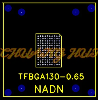 TFBGA130-0.65 bandymo lizdas TFBGA130 BGA130 ic lizdas Pikis=0,65 mm