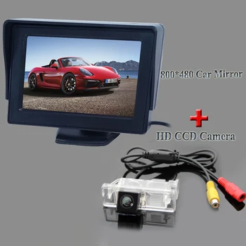 Tinka Mercedes - Benz Viano automobilių stovėjimo kamera+4.3 colių LCD automobilinis atbulinės eigos monitorius parduoti geriausia kaina