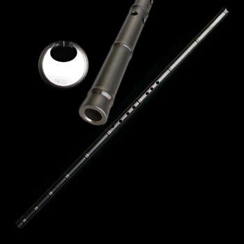 Titano Metalo Fleita Xiao G/F Klavišą, Kinijos Vertikalus Bambuko Fleita Profesinės Metalo Flauta Xiao savigynos Ginklas Dovana