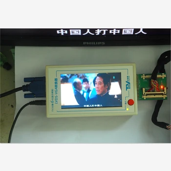 TKDMR Naujas TV160 Full HD LVDS Ruožtu VGA (LED/LCD)TV Plokštės Testeris Įrankiai Konverteris (Rodyti Versija)Penkių Adapterio Plokštė