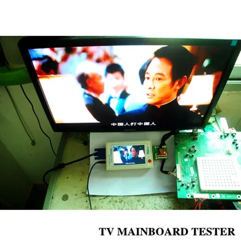 TKDMR Naujas TV160 Full HD LVDS Ruožtu VGA (LED/LCD)TV Plokštės Testeris Įrankiai Konverteris (Rodyti Versija)Penkių Adapterio Plokštė