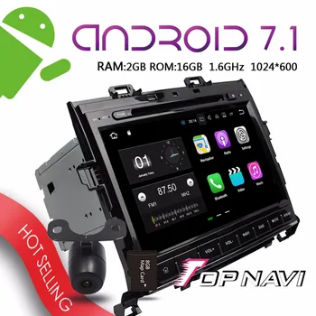 TOPNAVI 9'' Android 7.1 Car DVD Players for Toyota Alphard 2007 2008 2009 2010 2011 2012 2013 Auto Multimedia GPS Navigation
