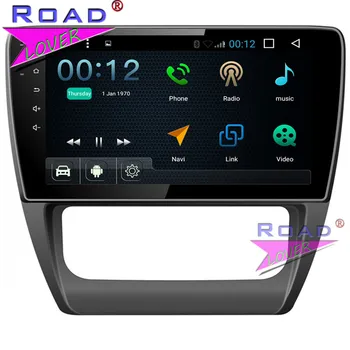 TOPNAVI Android 6.0 10Inch Quad Core Automobilį Galvos Vienetas Žaidėjas VW Jetta/Sagitar 2012 2013 Stereo GPS Navi 