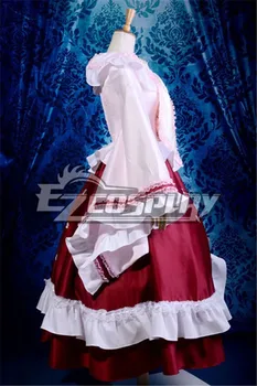 Touhou Project Houraisan Kaguya Lolita Anime Cosplay Kostiumų E001