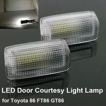 Toyota FT-86 FT86 GT86 Puikiai Itin šviesus 3528 Epistar LED Durų Mandagumo Šviesos Lempos Nėra OBC klaidų