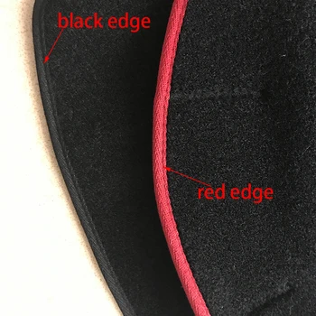 Toyota Vios dešinėje pusėje prietaisų skydelio kilimėlis Apsauginis padas juodos spalvos automobilį stiliaus Interjero Pertvarkymo Lipdukas Kilimėlis produktus
