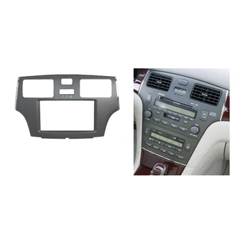 Toyota Windom, Lexus ES Juoda / Pilka Dvigubo Din Stereo Pultas Fasciją Radijo Brūkšnys DVD