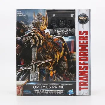 Transformatoriai Paskutinis Riteris Šešėlis Kibirkštis Tamsiai Optimus Prime PVC Veiksmų Skaičius, Surinkimo Modelis Lėlės, Žaislai Premier Edition