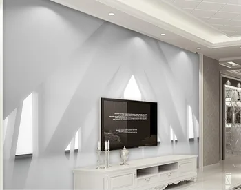 Trimatis Mados 3D Tapetai, Freskos Gyvenimo kambario, Miegamasis Paprasta Šiuolaikinio Meno papel de parede Fono Sienos