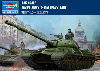 Trimitas 05546 1:35 T-10M sunkusis tankas Sovietų Sąjungos Asamblėjos modelis