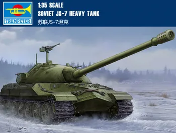 Trimitas 05586 1:35 JS-7 sunkusis tankas Sovietų Sąjungos Asamblėjos modelis