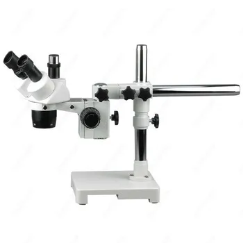 Trinokulinis Stereo Mikroskopas--AmScope Prekių 10X-20X-30X-60X Trinokulinis Stereo Mikroskopas su Vienu Rankos Bumas Stendas