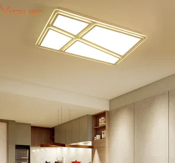Trumpas akrilo LED Lubų Šviesos Plono lubų lempa Gyvenimo Studijuoti Kambarys lamparas de techo Miegamasis AC110-240V