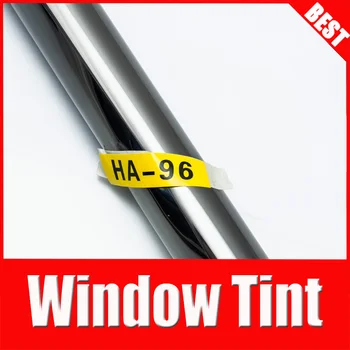 TSAUTOP 1.52*30 m aukštos kokybės langų atspalvį, plėvelės, Langų Plėvelė & Apsauga nuo Saulės automobilio PET plėvelės HA-96