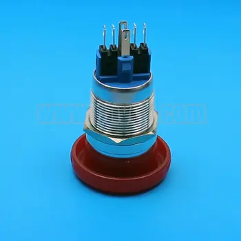 TU 2220EZ Latching 22mm CE ROHS LED apšviestas tipas raudonas LED grybų toks mygtukas avarinio stabdymo jungiklis
