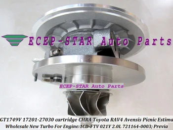 Turbo Cartridge CHRA GT1749V 721164 801891 721164-0003 17201-27030 For TOYOTA RAV4 Avensis Picnic Previa 1CD-FTV 2.0L