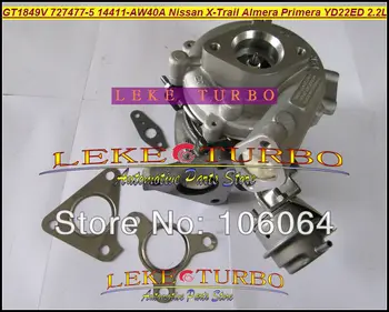 Turbo GT1849V 727477-5006S 727477-5007S 727477 Alyva Aušinamas Turbokompresorius Už 