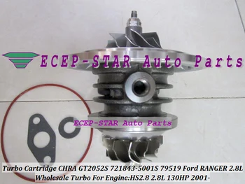 Turbokompresoriaus Turbo Cartridge CHRA Core GT2052S 721843-0001 721843-5001S 721843 79519 