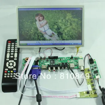 TV/HDMI/VGA/AV/USB AUDIO/LCD valdiklio plokštės+8.9 colių N089L6-L03 lcd+Touch panel