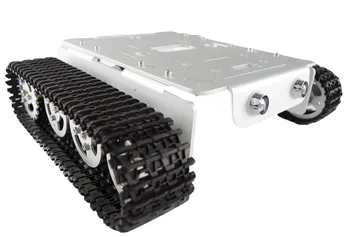 Tvirtas Aliuminio Anodavimas Metalų Lydinio, Bakas Roboto Platforma Kelio Caterpillar Važiuoklės Arduino
