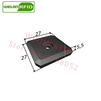 UHF RFID anti-metal tag confidex ironside micro 915mzh 868m M4QT 50pcs durable ABS small smart passive RFID tags