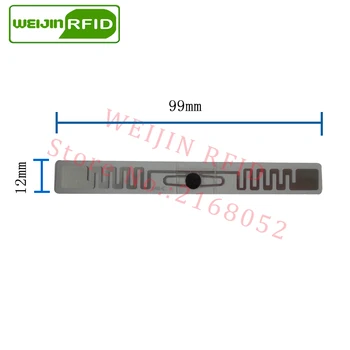 UHF RFID žymę lipdukas automobilio žibintų EPC Gen2 6C 915m 868m 860-960M 100vnt nemokamas pristatymas anti-ašara adhensive pasyvus RFID etikečių