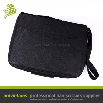 Univinlions 40/60pcs šukuosenų kirpykla krepšys oda turėtojas plaukų clipper atveju šukuosenų žirkliniai dėklas odinis žirkliniai dėklas
