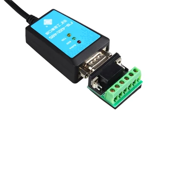 USB 2.0 į RS422 RS485 Konverteris Adapteris Serijos Kabelis FTDI Mikroschema linijos ilgis 1,8 M Magnetinis Žiedas Geriausios Kainos