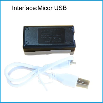 USB Akumuliatoriaus kroviklis 14500 18650