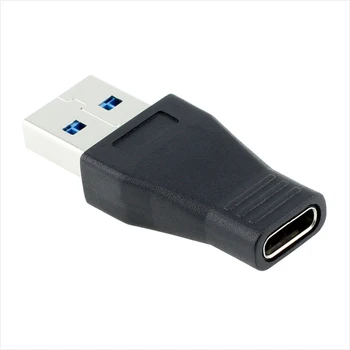 USB-C moterį, USB 3.0 Male Duomenų Imti sync Konverteris mini ITX Desktop USB3.0 Tipas A USB-C moterų uosto OTG Adapteris