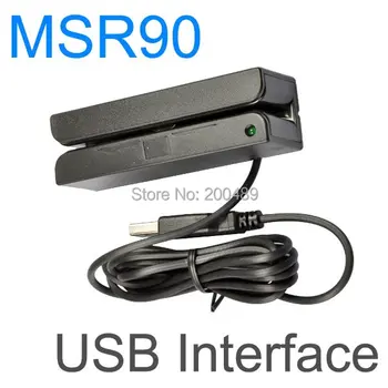 USB MSR90 Swiper POS kortelių skaitytuvas