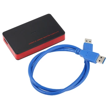 USB3.0 1080P 60fps HDMI Žaidimas Filmavimo Kortelės Įrašymo Langelį ,Windows/Linux/Mac Win10 Disko-nemokamai,USB 3.0 Live Transliacijos RTMP