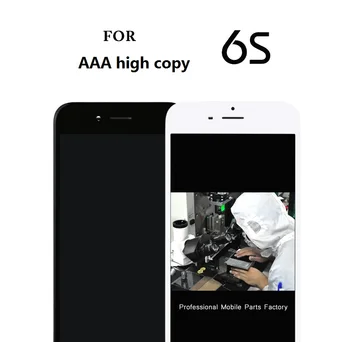Už AAA DHL AUKŠČIAUSIOS kokybės 10vnt Iphone 6s Lcd Ekranas Ir Touch Ekranas skaitmeninis keitiklis Visiškai Asamblėja pakeitimo kameros savininkas