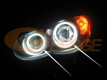 Už Proton Satria Neo 2006-2013 M. Puikus Angel Eyes Įvairių Spalvų Itin ryškių RGB LED Angel Eyes kit Halo Žiedai