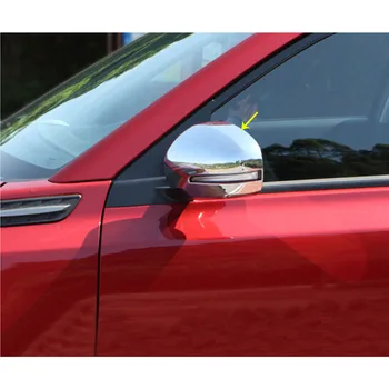 Už Suzuki Vitara 2016 2017 2018 automobilių ABS apdailos Automobilių stick išoriniai galinio vaizdo Šoninių stiklo, Veidrodžio Dangtelis apdailos rėmeliai 2vnt
