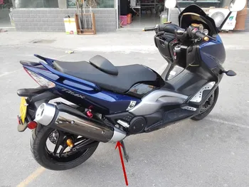 Už YAMAHA TMAX500/530 2011-2016 modelių motociklų Aukštos kokybės danga Išmetimo vamzdžio dangtis duslintuvo priekinė Izoliacija dangtis