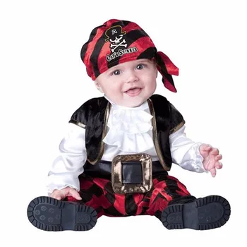 Vaikai, Kūdikis, Mergaitė Berniukų Anime Piratų Kapitonas Vampyras Vaikų Drabužių Helovinas Puras Gimtadienio Drabužius, Cosplay Kostiumai