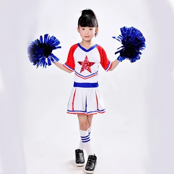 Vaikų Cheerleaders Komandos pasirodymas Drabužiai, Drabužiai&Sijonas ir Krepšinio Mokyklos Kūdikių Gimnastikos Mergaičių Rezultatų drabužiai
