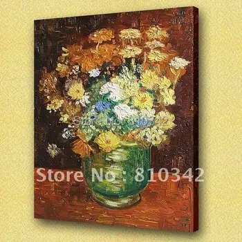 Van Gogh aliejaus tapybai tiršta tekstūra drobė, aliejus, tapyba, miegamojo U2VG06